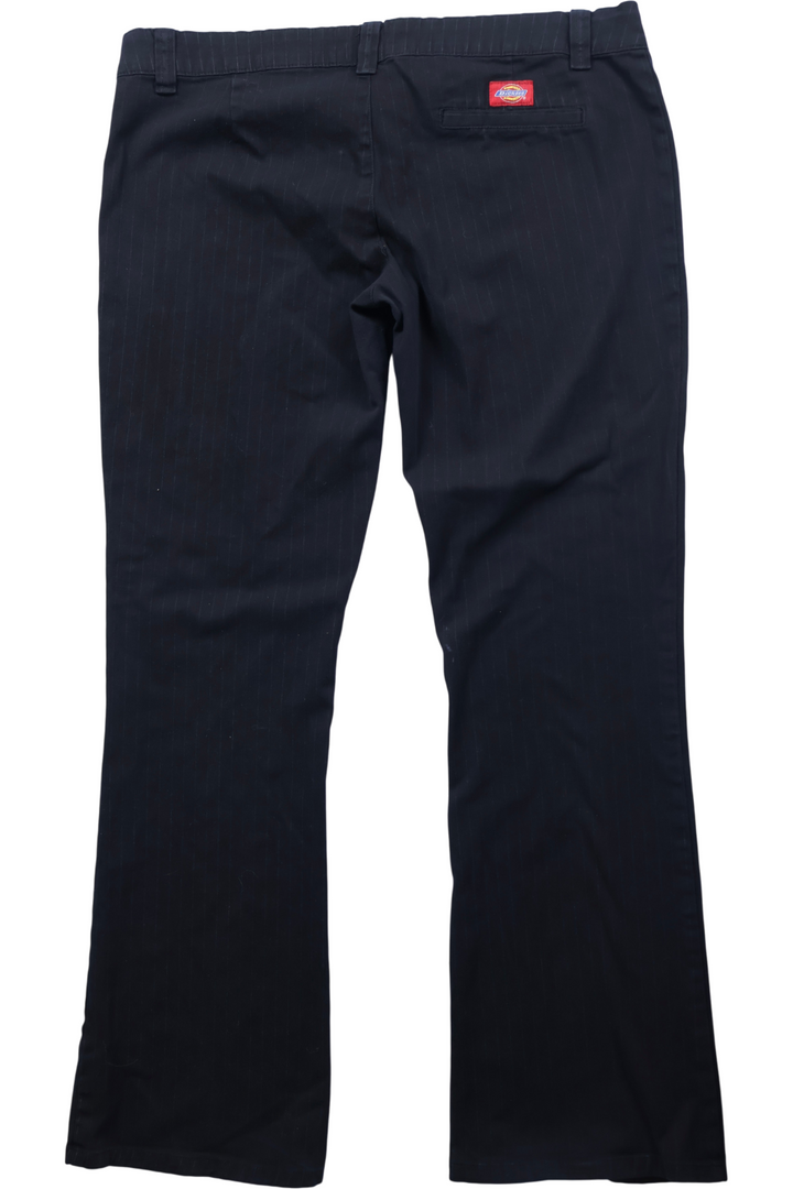 Dickies Pinstripe Workwear Trousers - W37 L32 - Think Vintage ltd