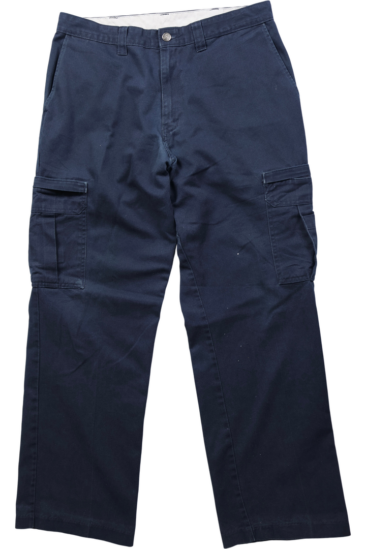 Dickies Straight Leg Cargo Trousers - W34 L32 - Think Vintage Online Ltd