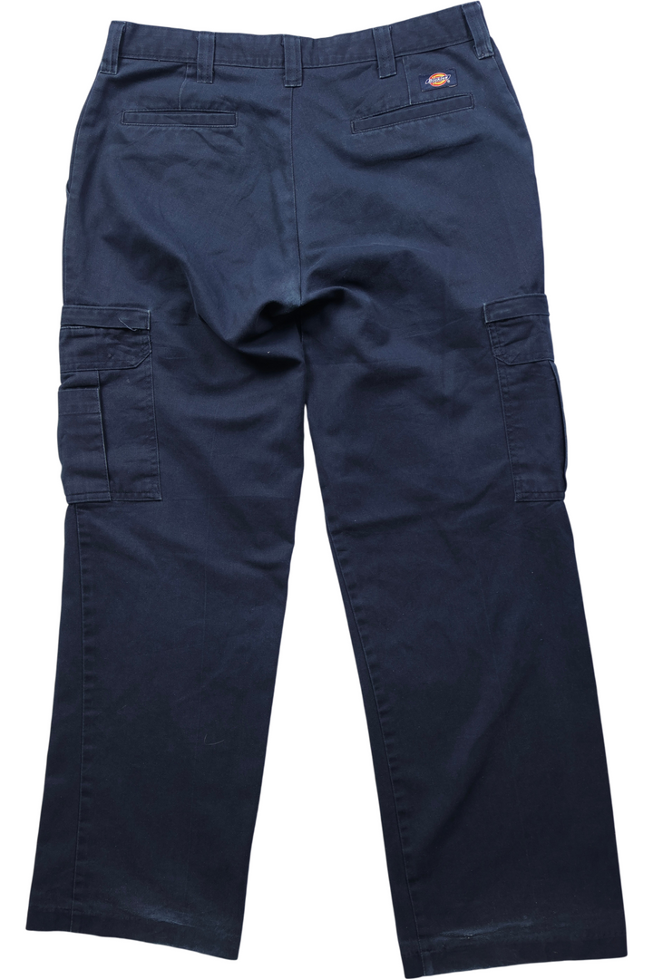 Dickies Straight Leg Cargo Trousers - W34 L32 - Think Vintage Online Ltd