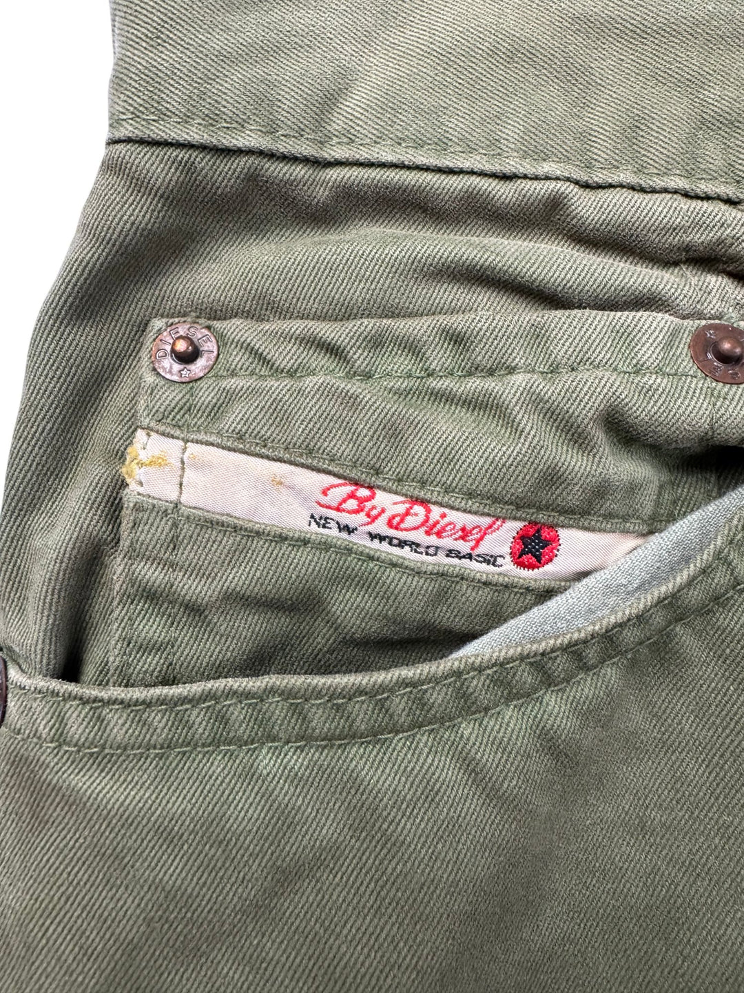 Diesel Green Chinos - Think Vintage ltd