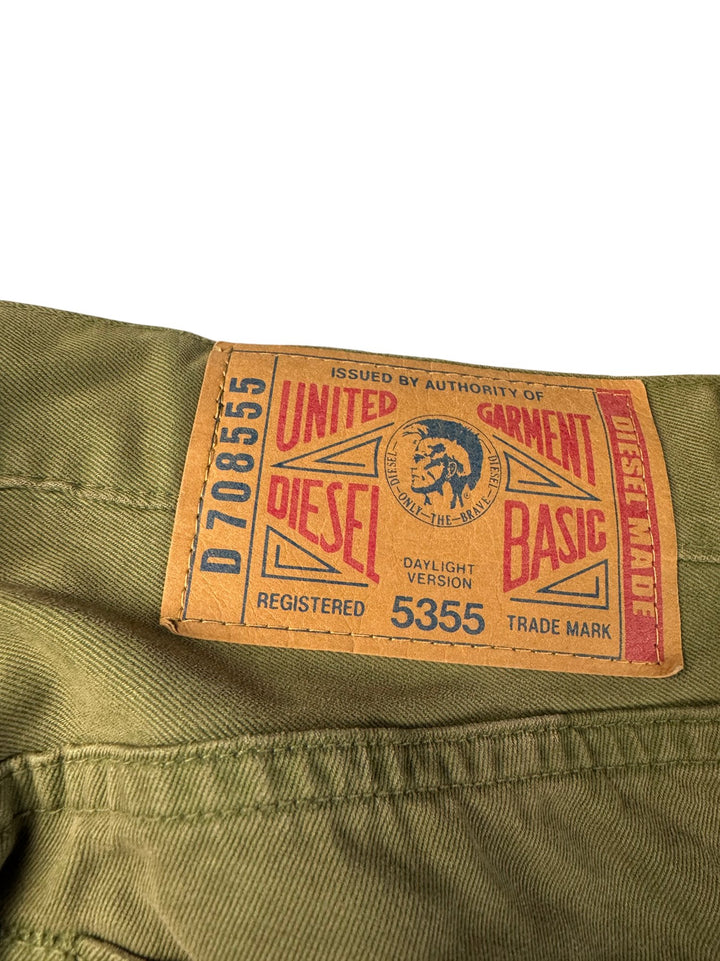 Diesel Green Chinos - Think Vintage ltd