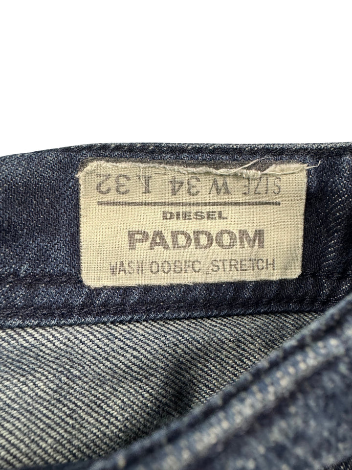 Diesel Paddom Dark Wash Jeans - M - Think Vintage Online Ltd