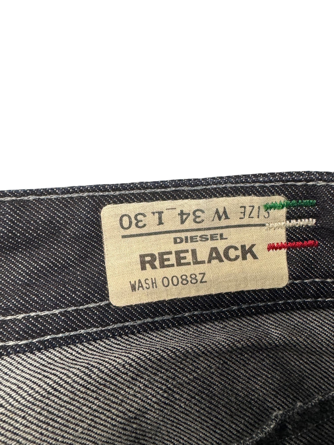 Diesel Reelack Dark Denim Jeans - W36 - Think Vintage ltd