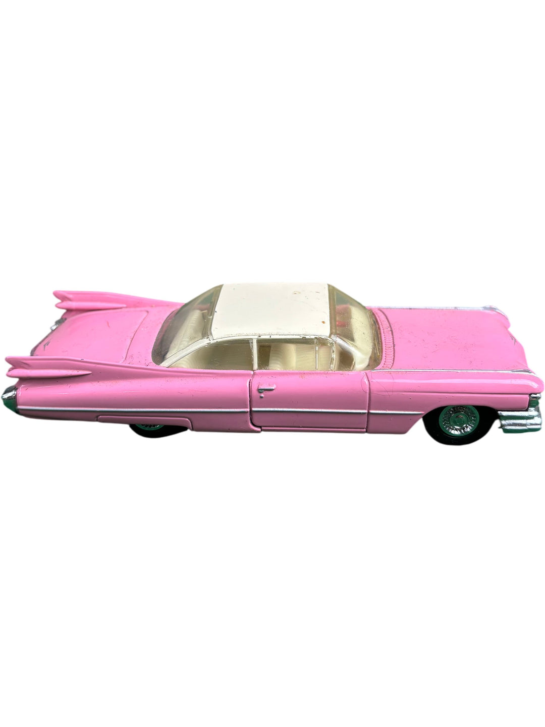Dinky 1959 Cadillac Coupe DeVille Pink Toy Car - Think Vintage