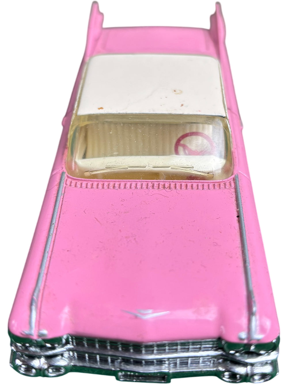 Dinky 1959 Cadillac Coupe DeVille Pink Toy Car - Think Vintage