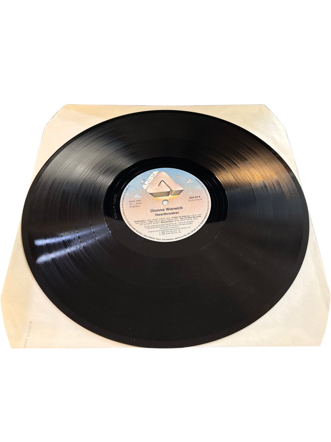 Dionne Warwick Heartbreaker Vinyl Record - Good - Think Vintage ltd