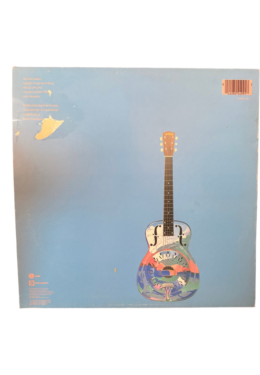 Dire Straits Brothers In Arms Vinyl - Fair - Think Vintage ltd