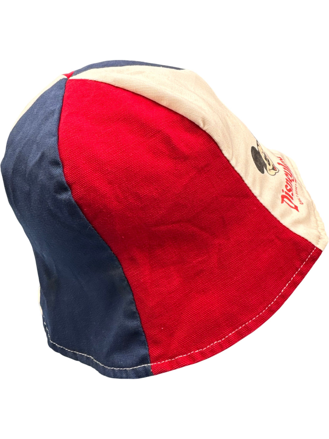 Disneyland Mickey Mouse Red Blue Bucket Hat - M - Think Vintage