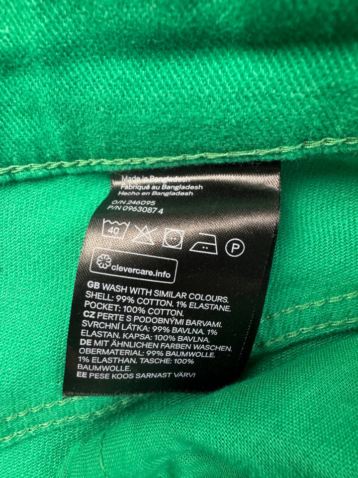 Divided Green Trousers - W30 - Think Vintage ltd