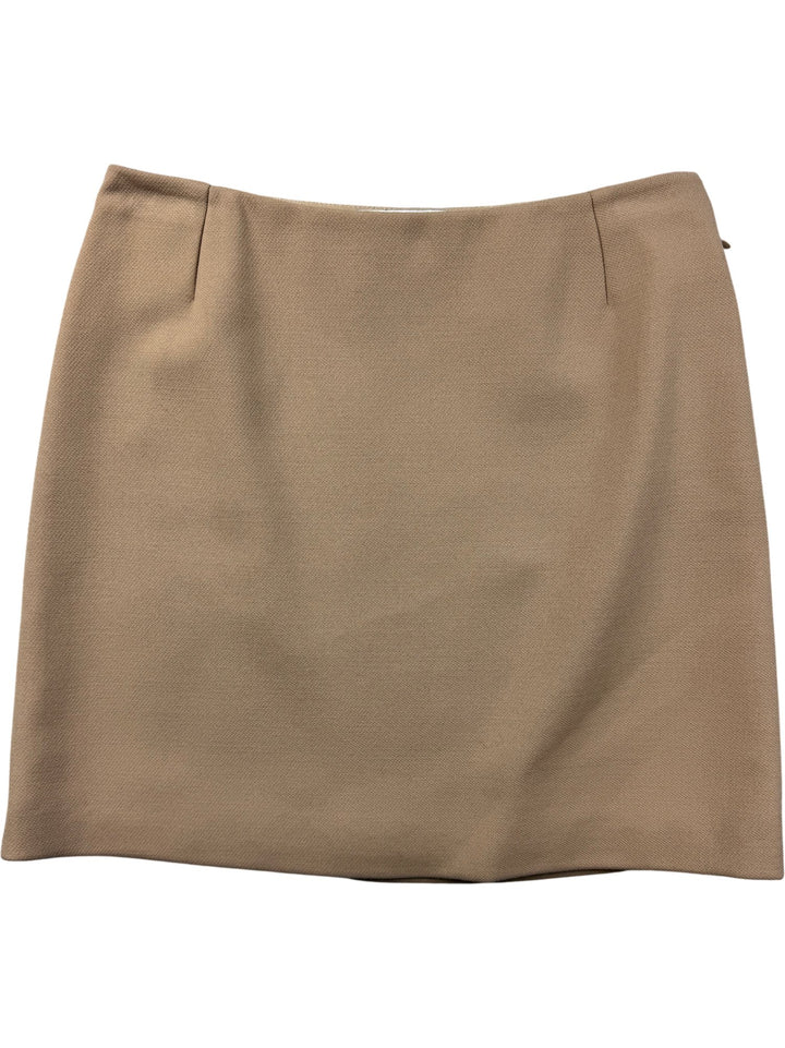 Dolce & Gabbana Beige Wool Blend Skirt - W29 - Think Vintage ltd