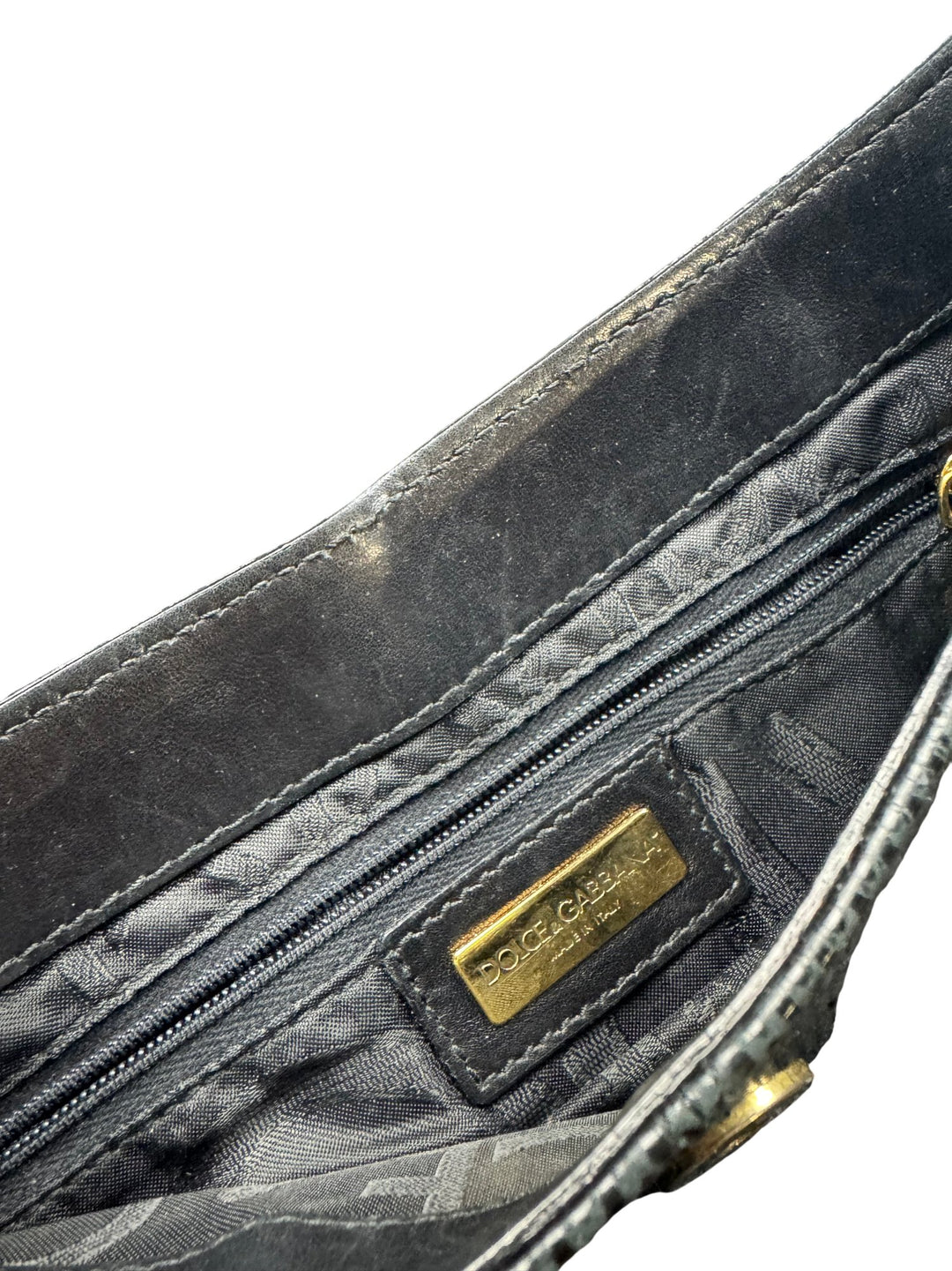 Dolce & Gabbana Black Leather Handbag