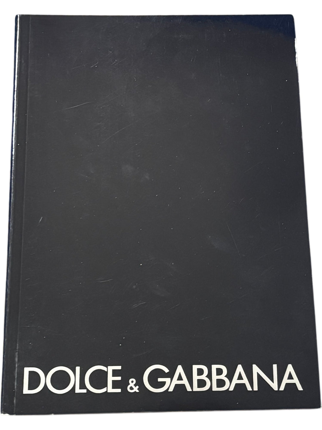 Dolce & Gabbana Black Plain Cover Lookbook - Think Vintage ltd