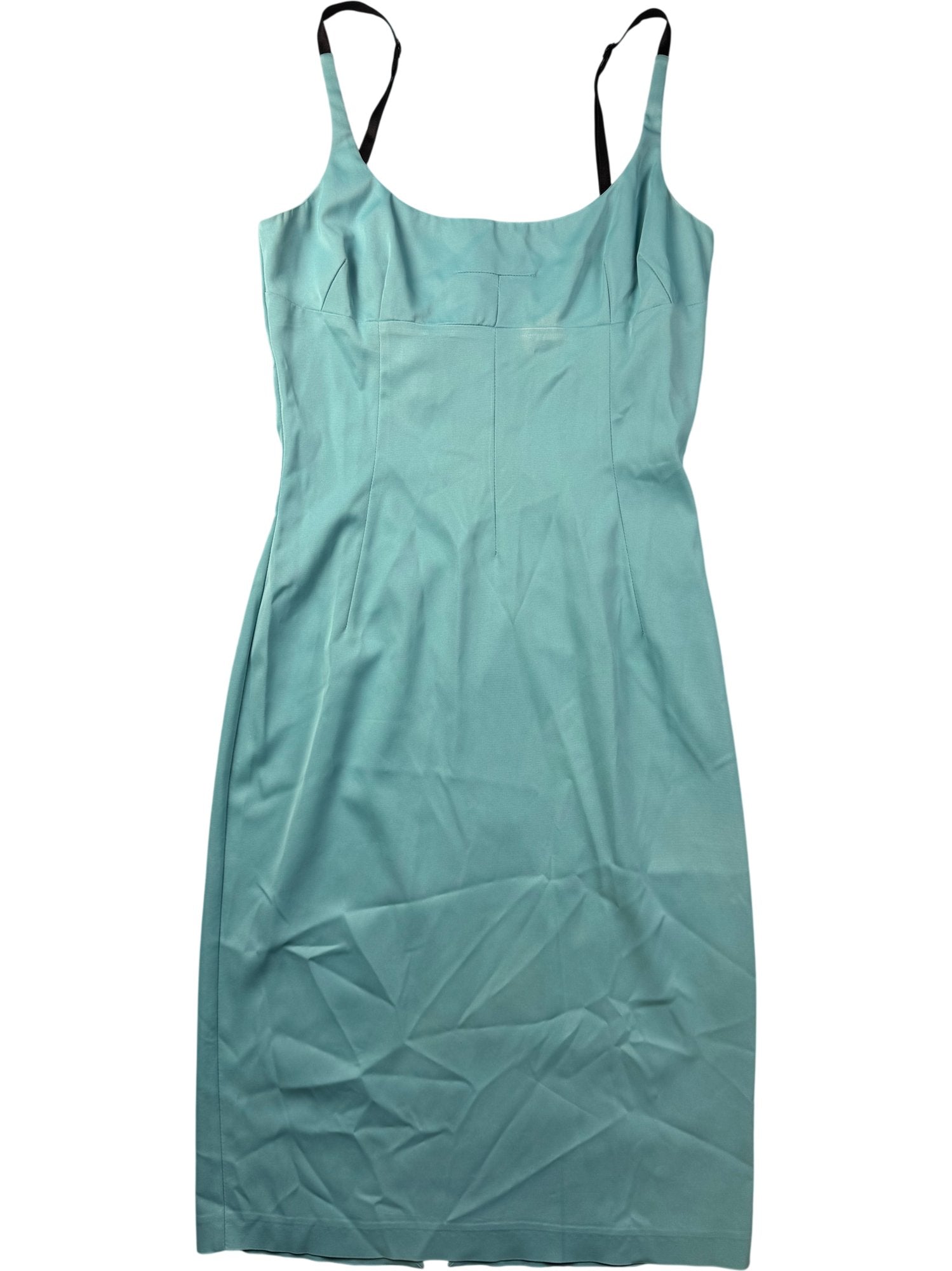 dolce gabbana light blue dress Dolce&Gabbana, Cotton-blend lace cocktail dress, Women, Blue, US 14, Dresses