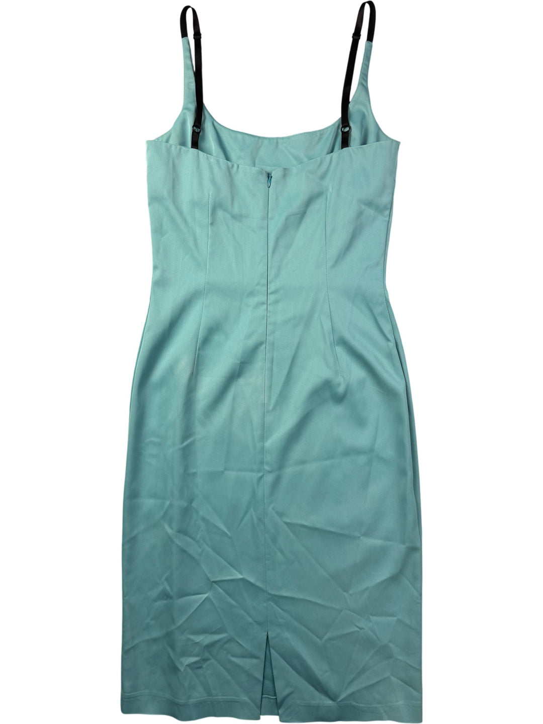Dolce & Gabbana Blue Sleeveless Dress - S - Think Vintage ltd