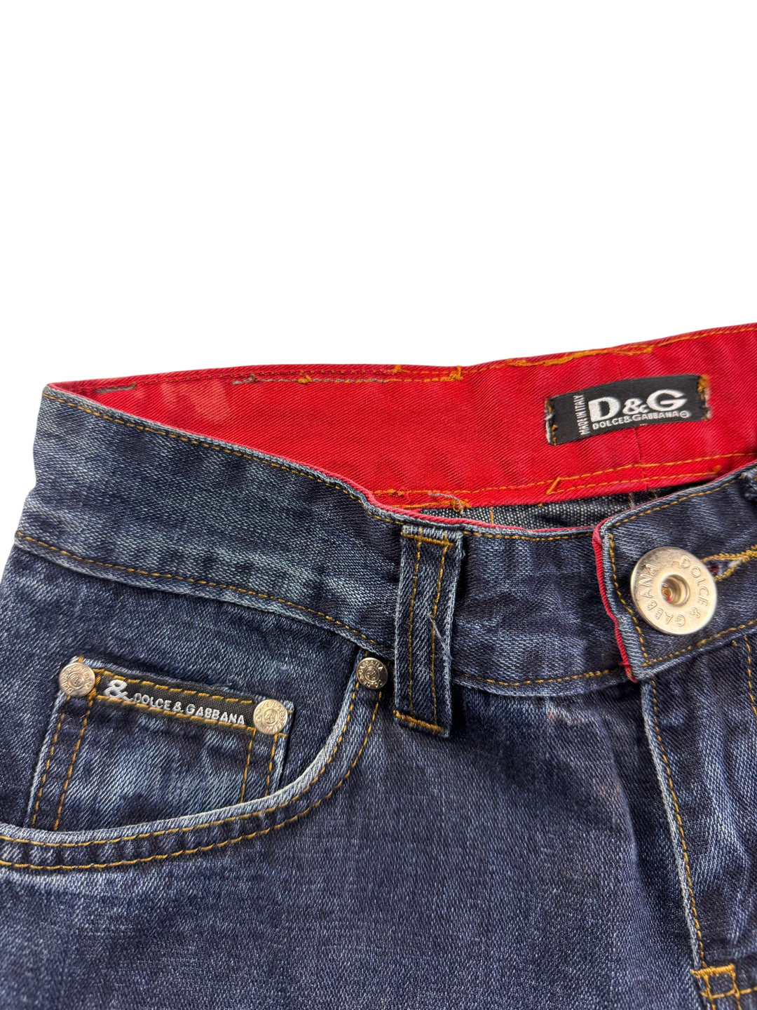 Dolce & Gabbana Embellished Denim Jeans - W28 L30 - Think Vintage