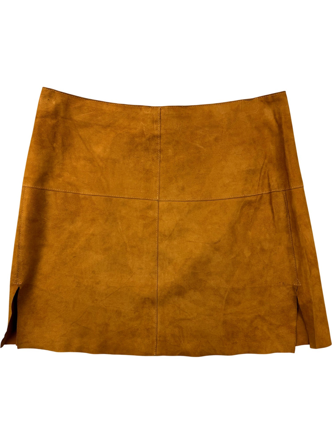 Dolce & Gabbana Leather Skirt - W31 - Think Vintage ltd
