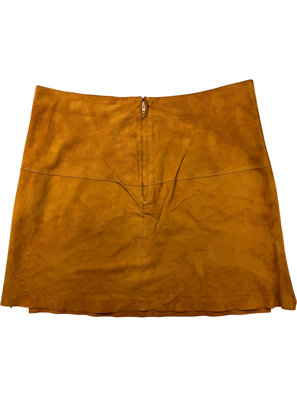 Dolce & Gabbana Leather Skirt - W31 - Think Vintage ltd