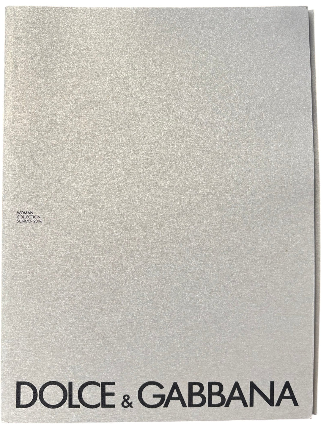 Dolce & Gabbana Woman Collection Summer 2004 Catalogue - Think Vintage ltd