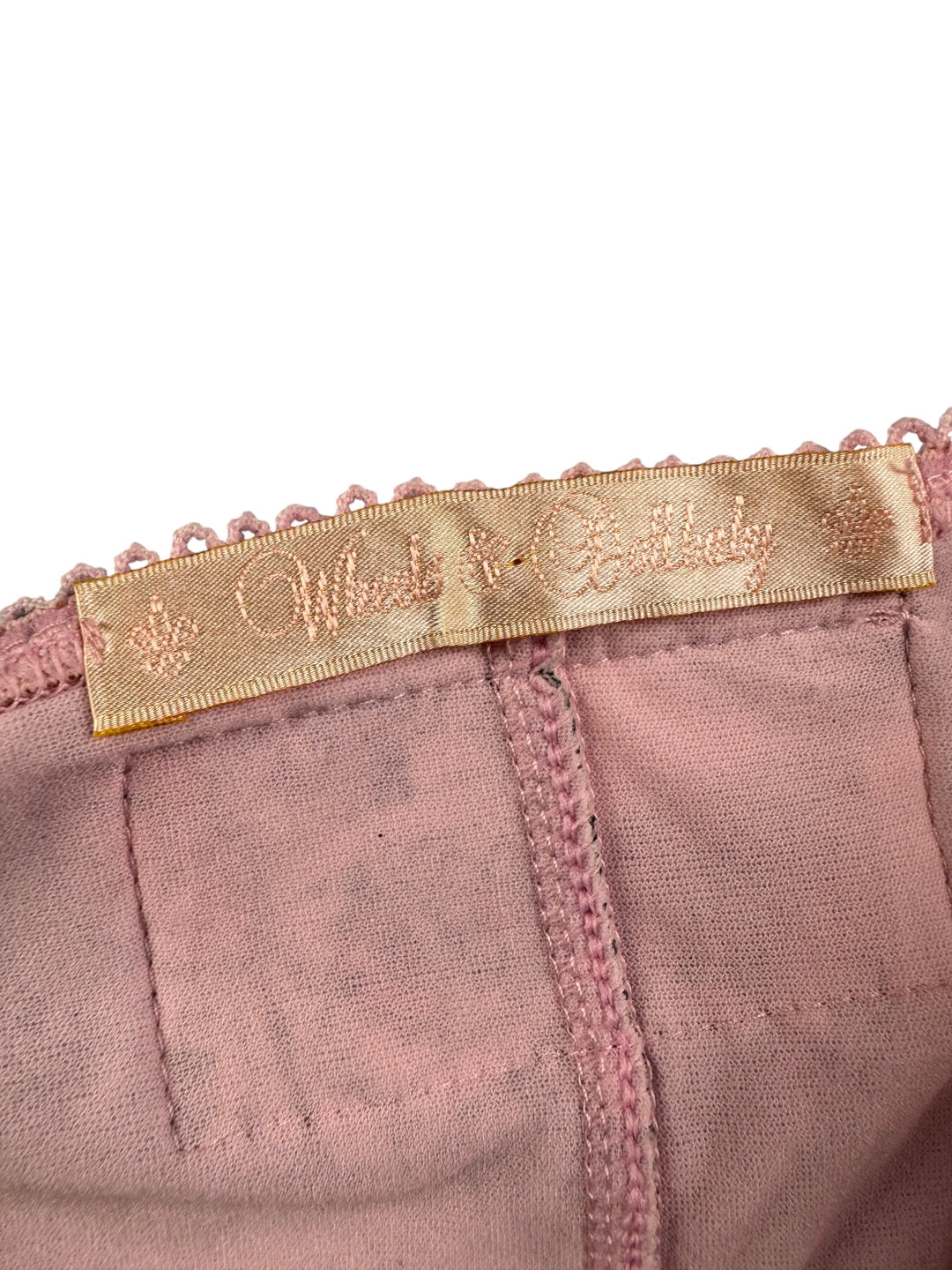 Dollbaby Pink Ruffle Skirt - M - Think Vintage