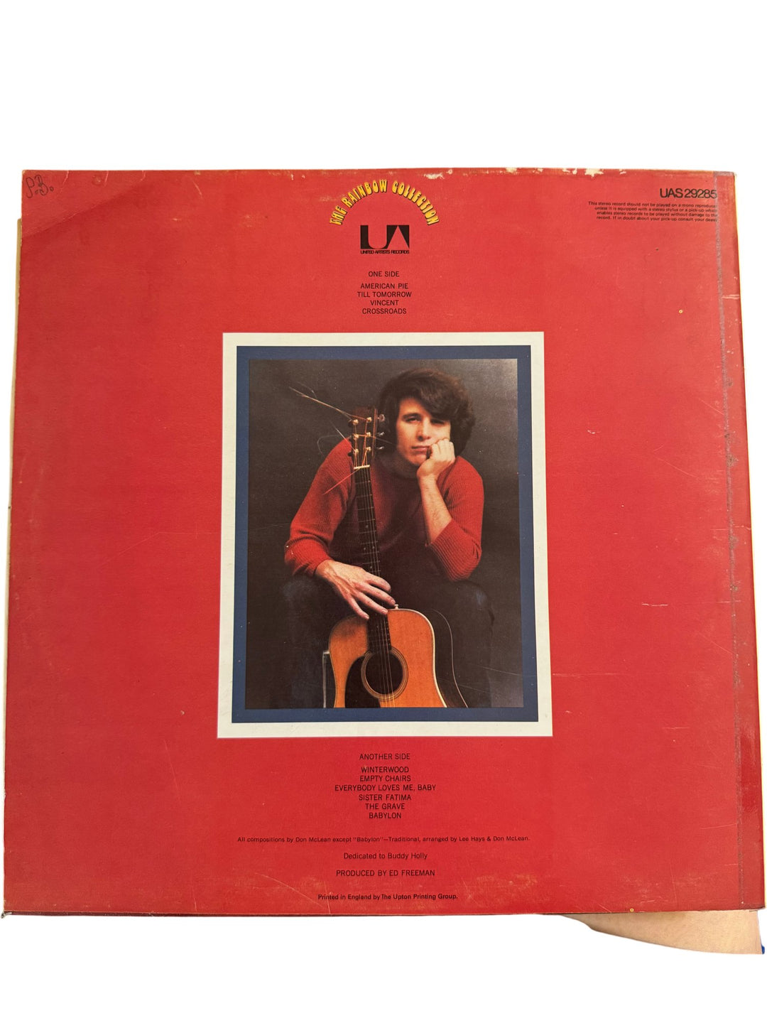 Don McLean American Pie LP Record - Good - Think Vintage ltd