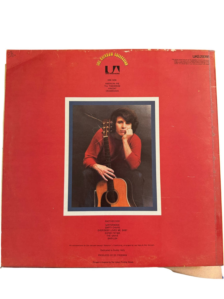 Don McLean American Pie LP Record - Good - Think Vintage ltd