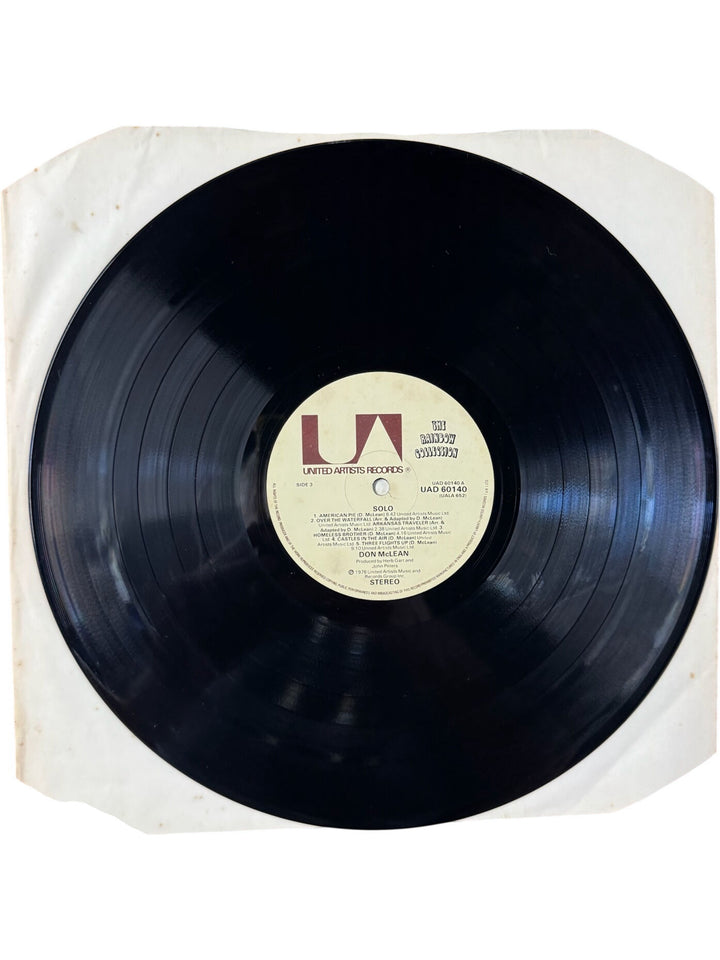Don McLean Solo Vinyl Record - Very Good+