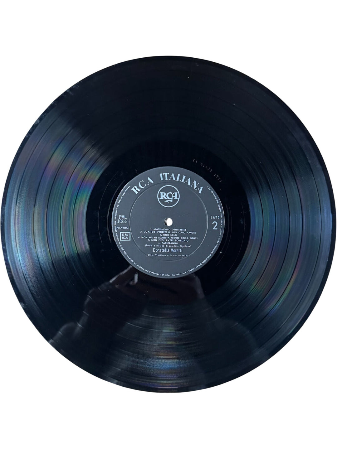 Donatella Moretti Diario Di Una Sedicenna Vinyl - Very Good