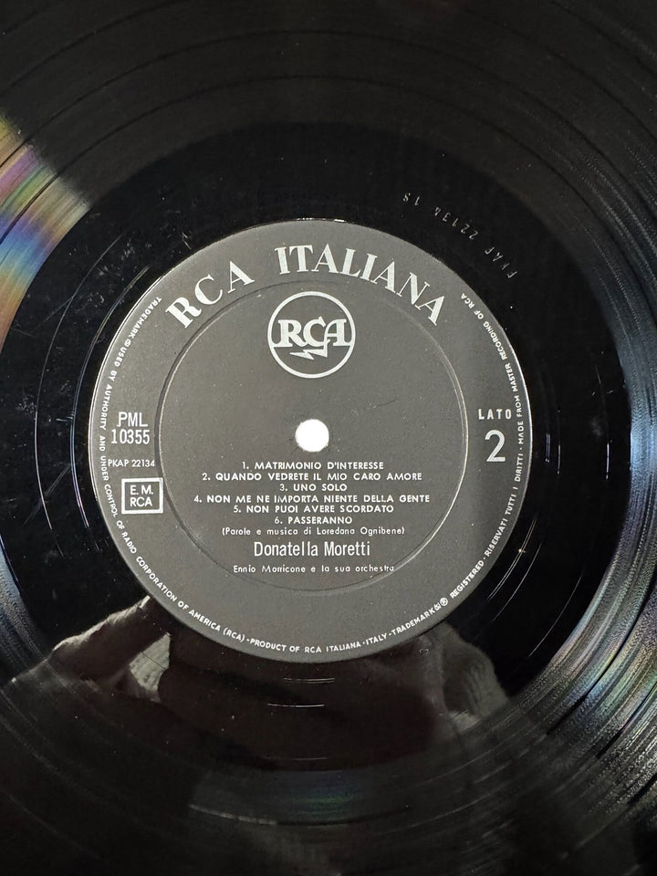 Donatella Moretti Diario Di Una Sedicenna Vinyl - Very Good
