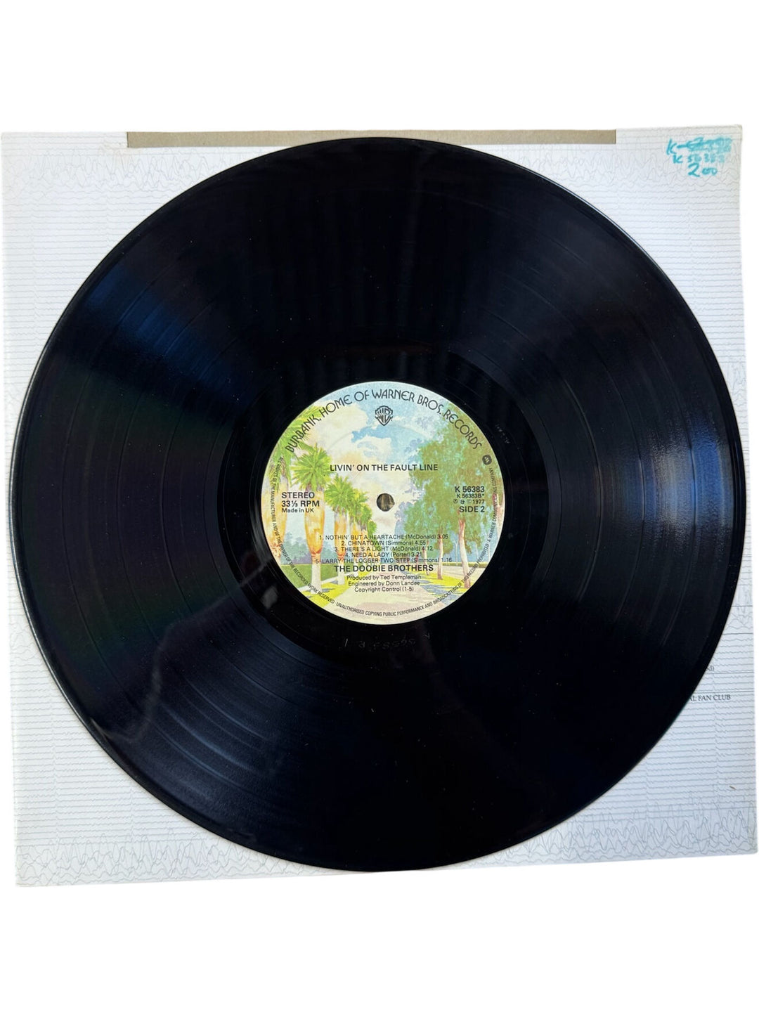 Doobie Brothers Livin' On The Fault Line Vinyl - Fair