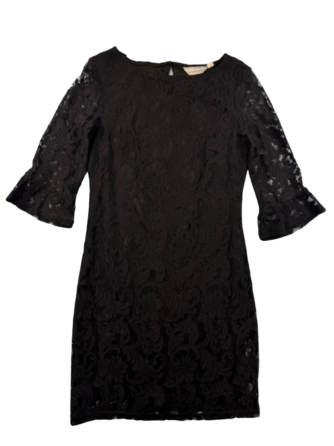 Dorothy Perkins Black Lace Dress - S - Think Vintage Online Ltd
