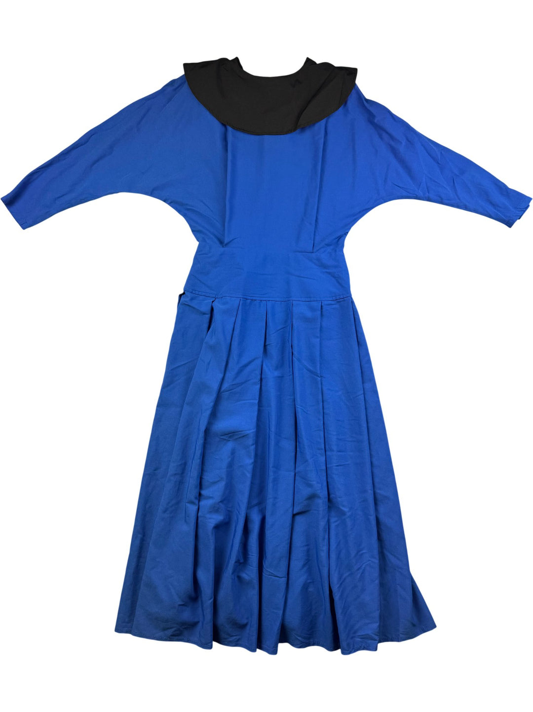 Dorothy Perkins Blue Pleated Dress - M - Think Vintage ltd