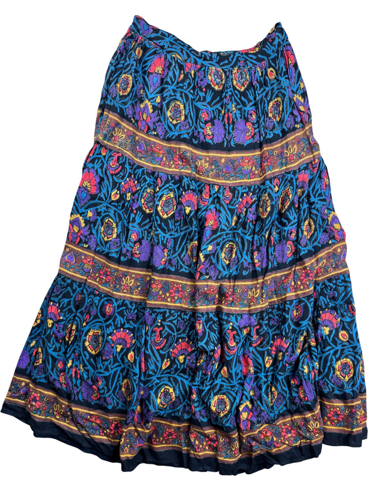Dorothy Perkins Floral Maxi Skirt - W27 - Think Vintage ltd