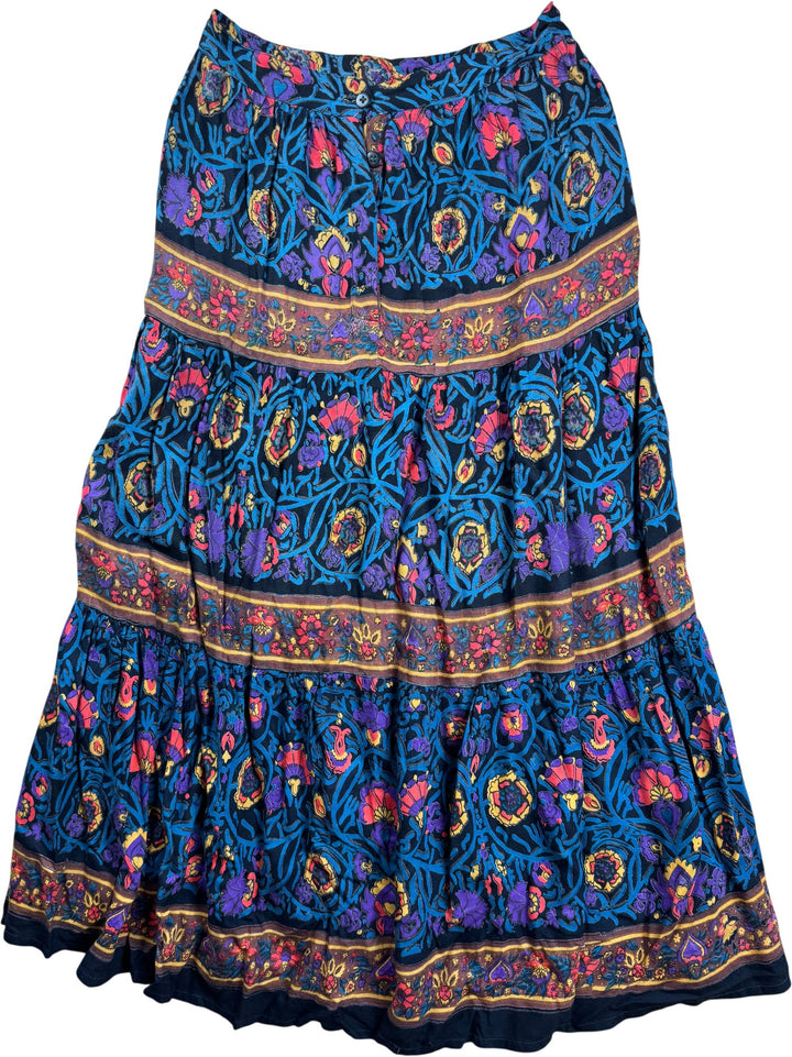 Dorothy Perkins Floral Maxi Skirt - W27 - Think Vintage ltd