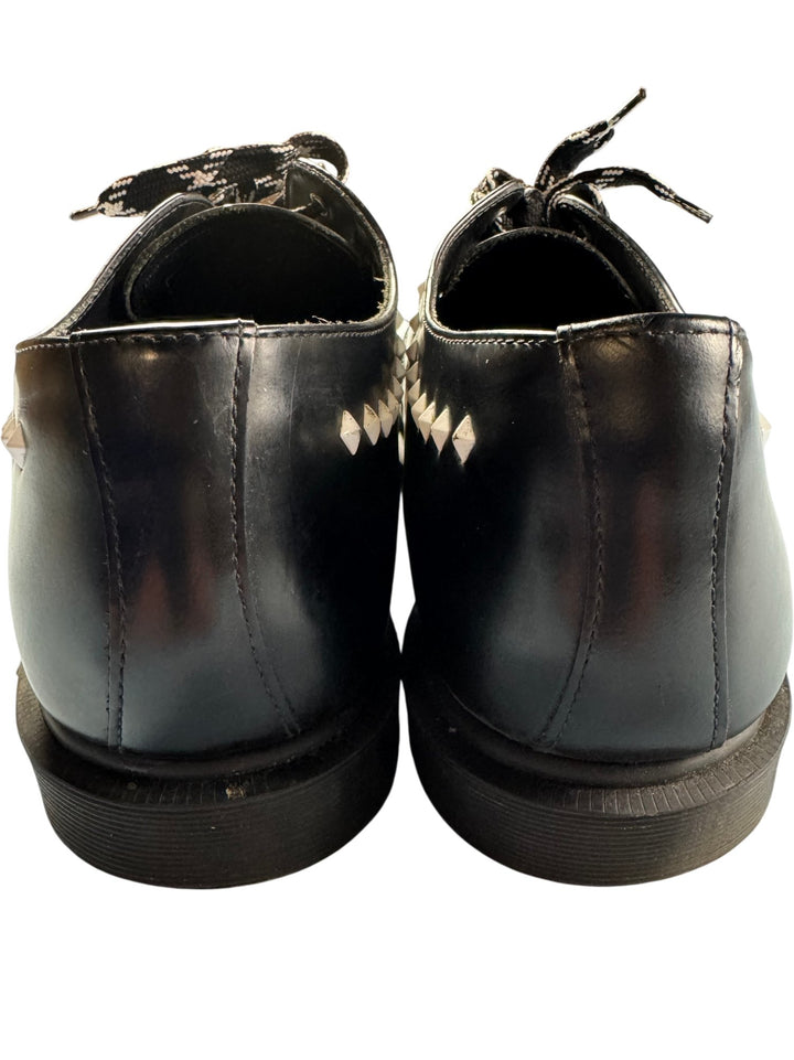 Dr Martens Black Studded Shoes - Think Vintage ltd