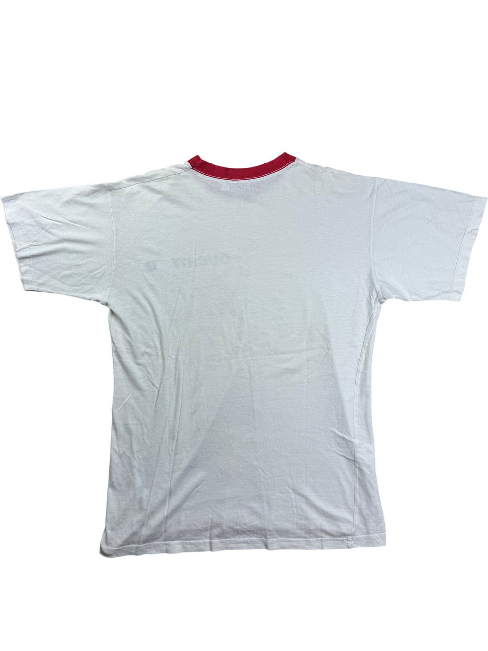 Ducati Logo White T-Shirt - Think Vintage ltd