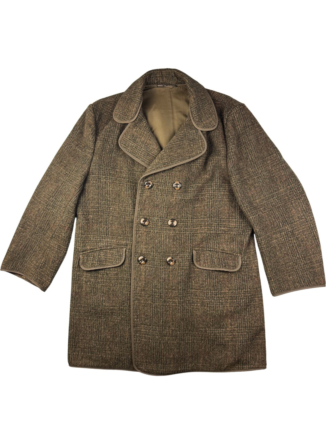 Dunn & Co Double Breasted Pea Coat - L - Think Vintage ltd