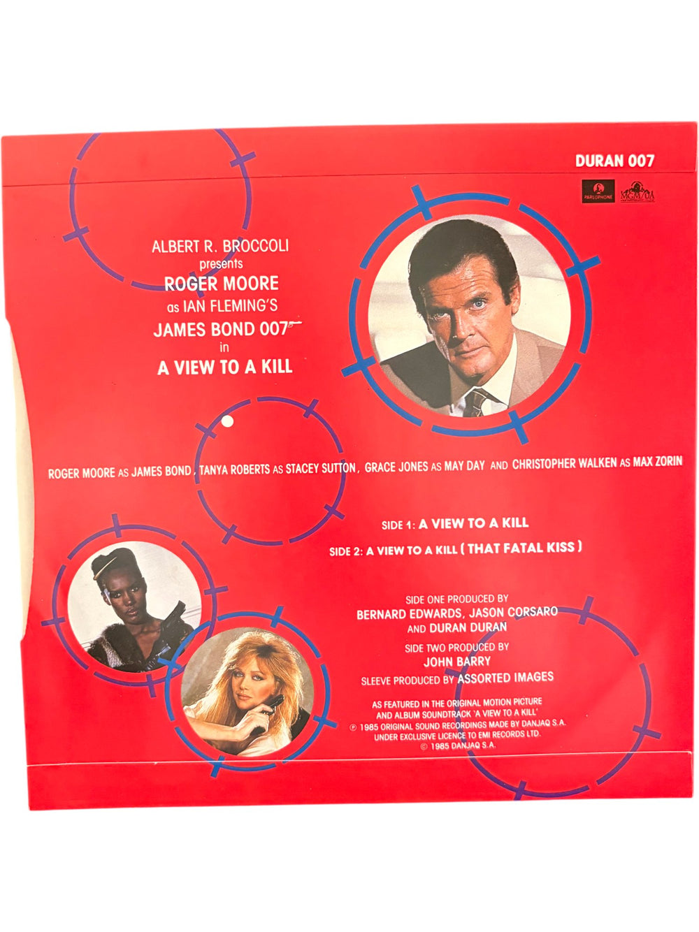 Duran Duran A View to a Kill Vinyl Record - Good - Think Vintage ltd