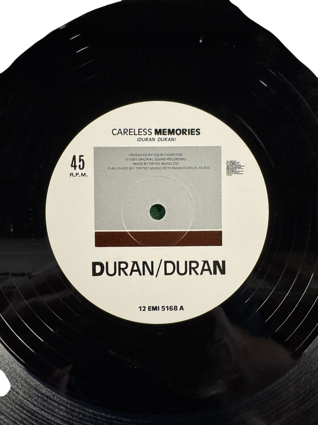 Duran Duran Careless Memories Vinyl Record - Think Vintage Online Ltd