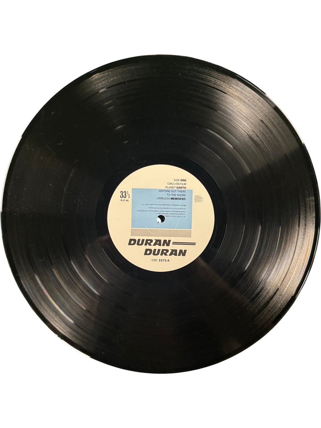 Duran Duran Self-Titled Vinyl Record Album 1981 - Think Vintage Online Ltd