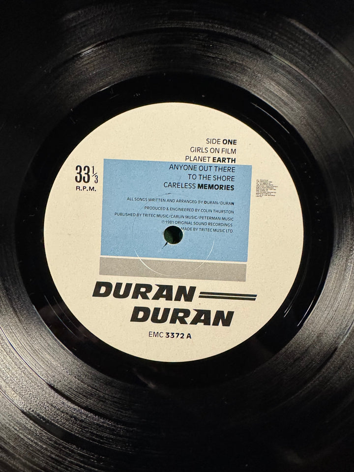 Duran Duran Self-Titled Vinyl Record Album 1981 - Think Vintage ltd