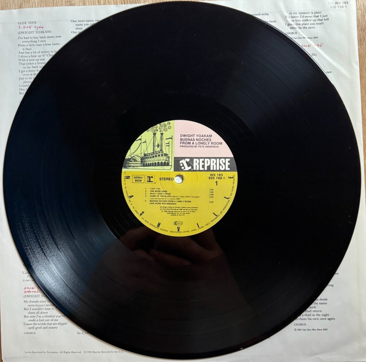 Dwight Yoakam Buenas Noches From A Lonely Room Vinyl - Very Good+