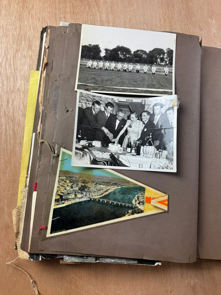 Vintage Scooter Archive Scrapbook – Original Photos, Newspaper Cuttings, Posters & Ephemera