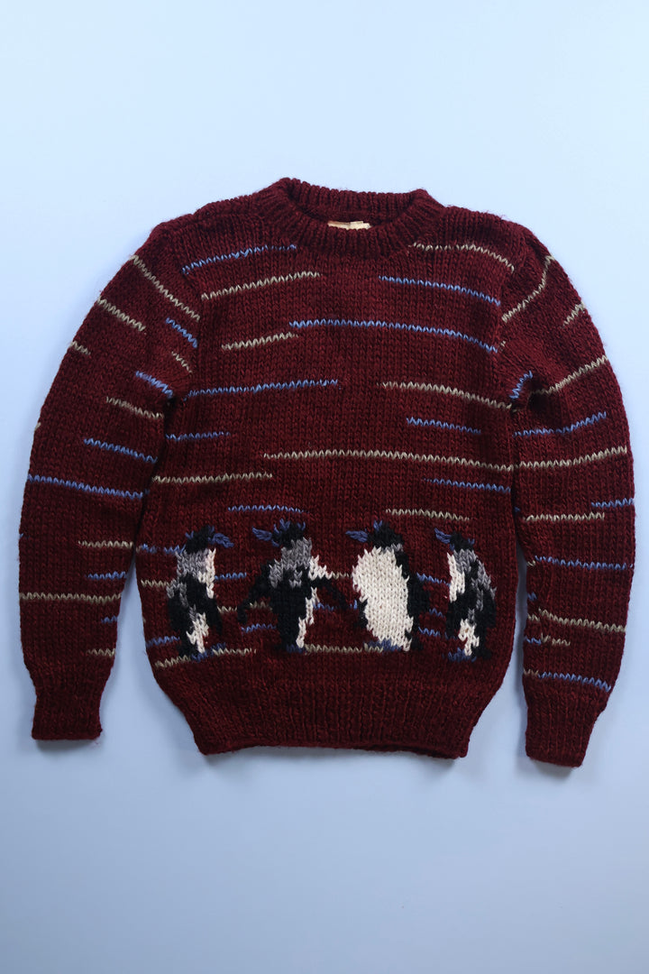 Vintage Penguin Knitted Jumper