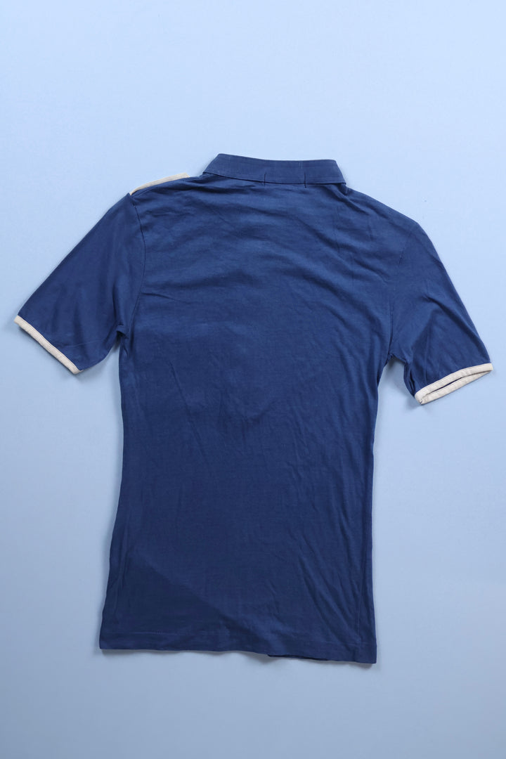 Vintage Grandad Collar T-Shirt