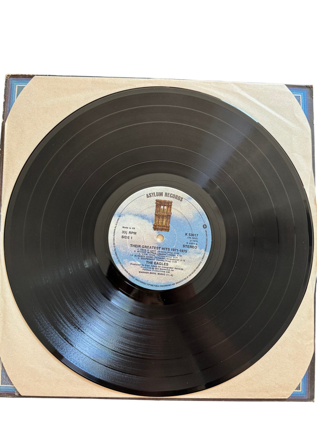Eagles Greatest Hits Vinyl Record - Good - Think Vintage ltd