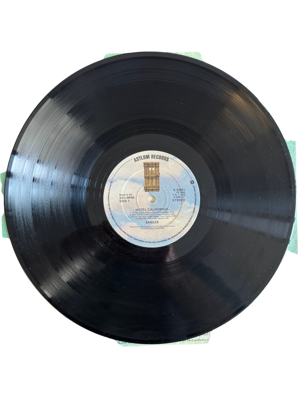 Eagles Hotel California Vinyl - Good - Think Vintage ltd