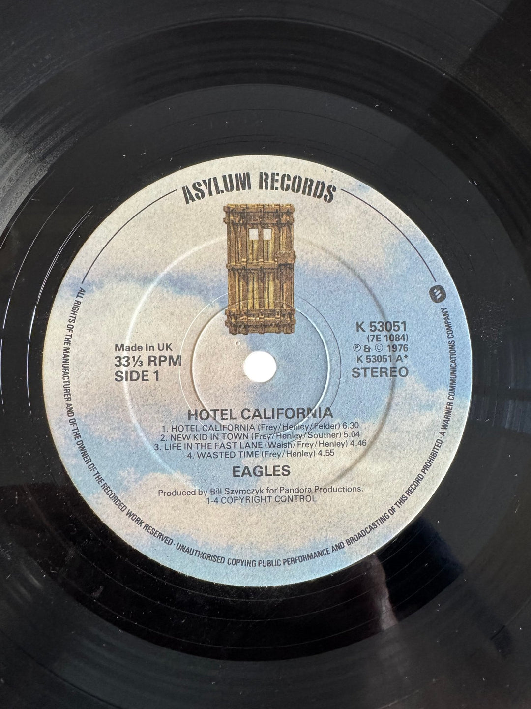 Eagles Hotel California Vinyl - Good - Think Vintage ltd
