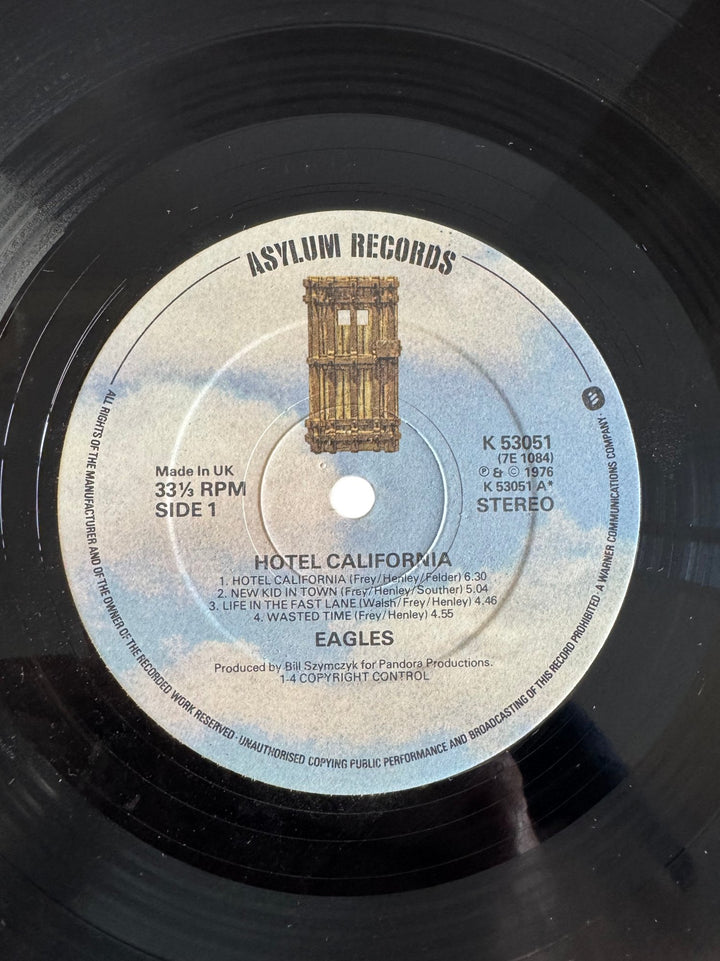 Eagles Hotel California Vinyl - Good - Think Vintage ltd