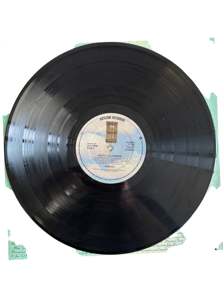 Eagles Hotel California Vinyl - Good - Think Vintage ltd