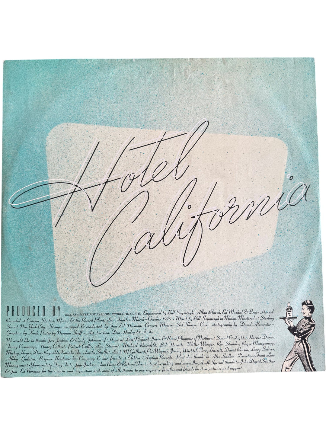 Eagles Hotel California Vinyl - Good - Think Vintage ltd